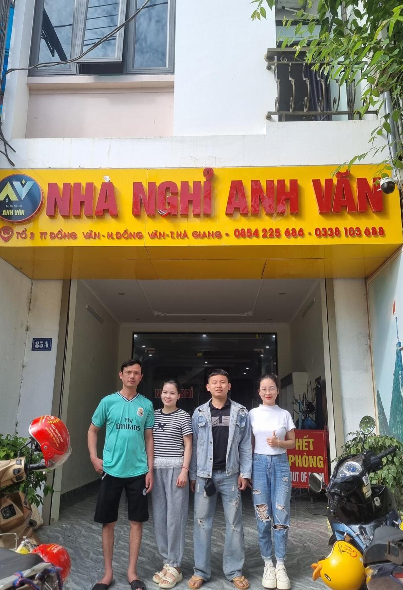 Nha Nghi Anh Van ドン・ヴァン エクステリア 写真